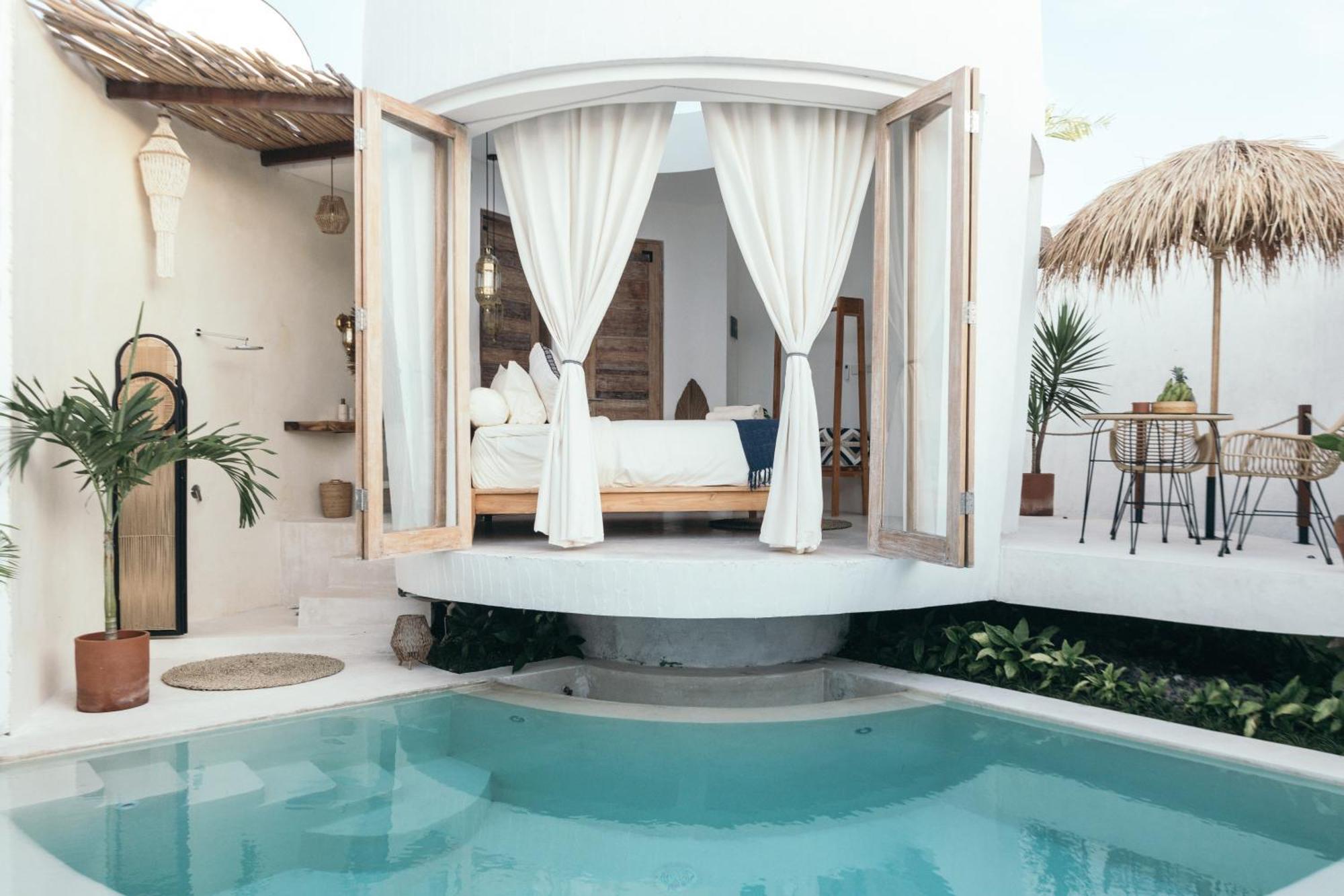 Makaii Tiny Villas With Private Pools 坎古 外观 照片