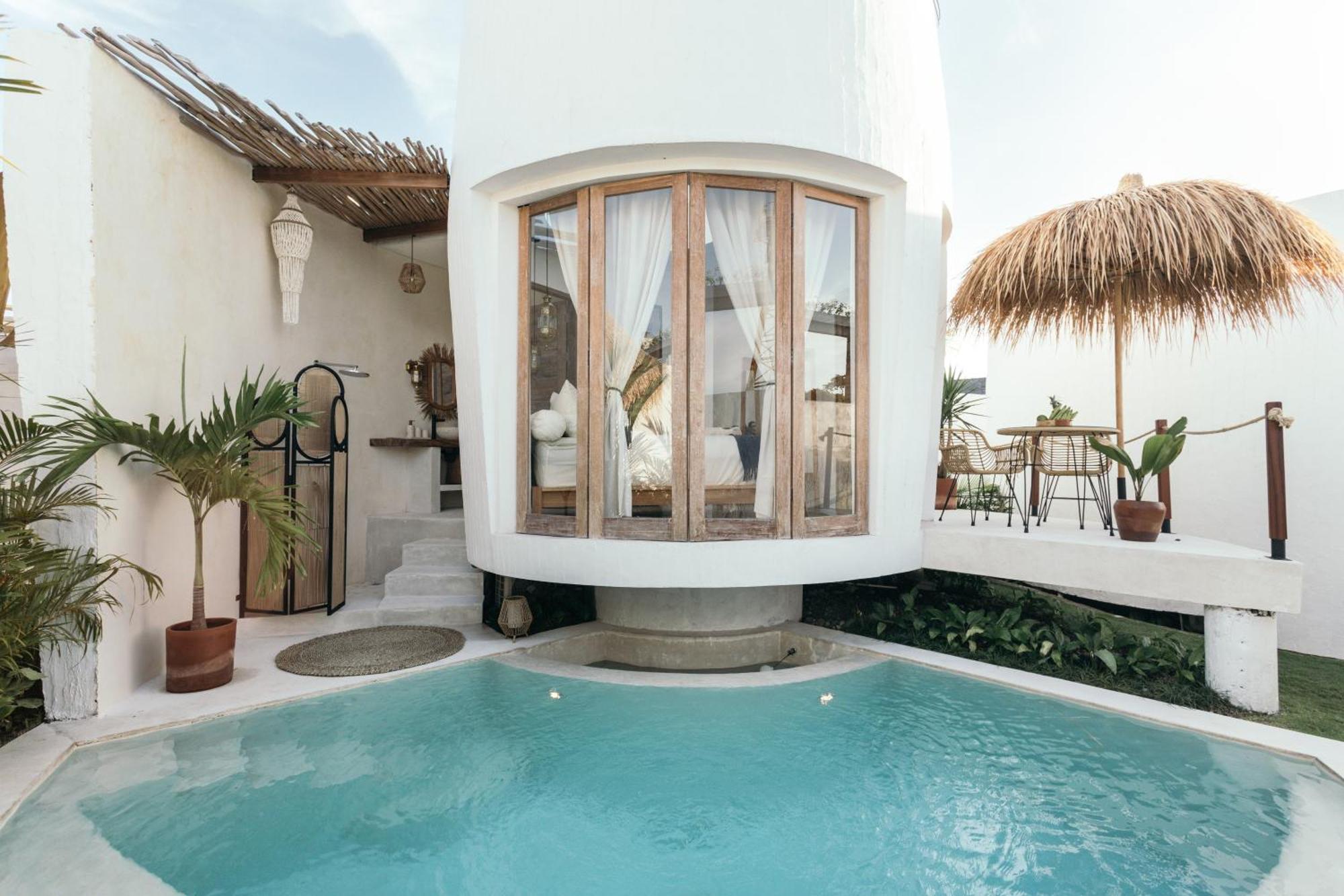 Makaii Tiny Villas With Private Pools 坎古 外观 照片